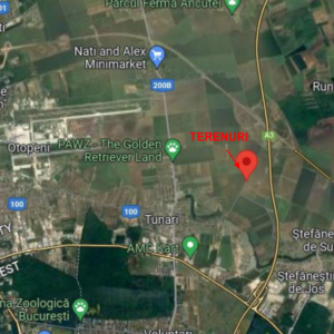 Teren intravilan in suprafata totala de 6468 mp amplasat in Tunari