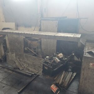 Banc de lucru si dulap metalic