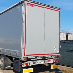 Semiremorcă  KÖGEL SN24 cu nr. de inmatriculare GR-24-MFT